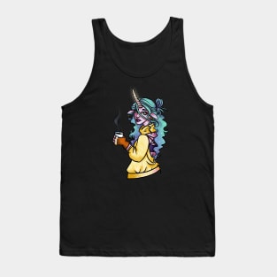 Unicorn Coffee Tank Top